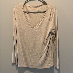 Long sleeve v neck